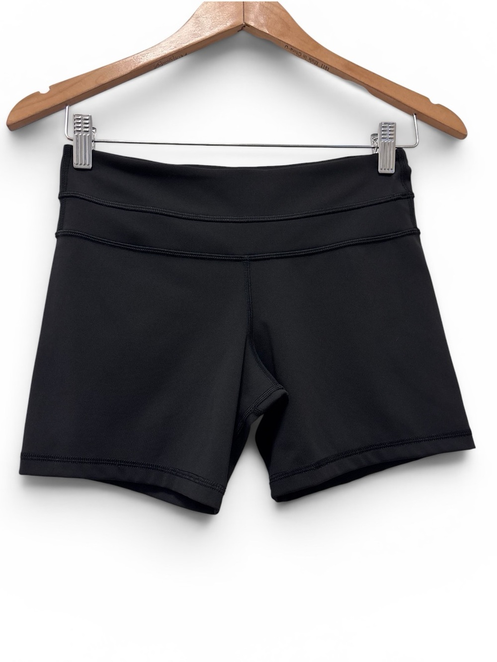 lululemon athletica Black Core Bike Shorts  4” Inseam